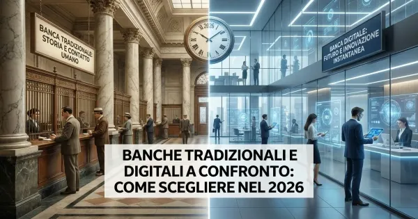 Banche tradizionali e digitali a confronto: come scegliere nel 2026