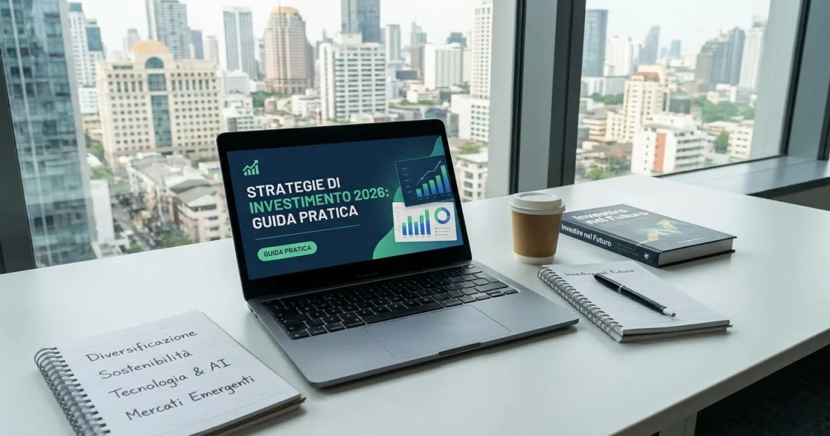 Strategie di investimento: guida pratica per il 2026